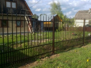 Сварные заборы с утрамбовкой щебнем 12 метров фото в Красноармейске