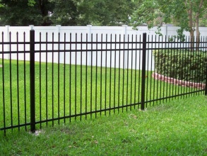 Сварные заборы с утрамбовкой щебнем 30 метров фото под ключ с установкой